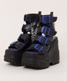 「YOSUKE/ヨースケ」厚底ベルティッドブーツサンダル