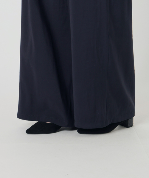 SLOBE IENA（スローブイエナ）の「《WEB限定/》ハーフスリーブオールインワン（つなぎ/オールインワン・レディース・ブラック/ネイビー・36/38）」の16枚目の写真