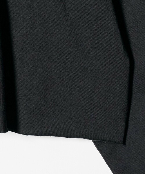 ONIT（オニット）の「＜ONIT＞フーディ ロングスリーブ Tシャツ（Tシャツ/カットソー・レディース・ブラック・2）」の5枚目の写真
