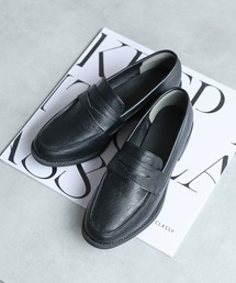 sakishimatokyo（サキシマトーキョー）の「ベーシックコインローファー/軽量/合皮（ローファー）」