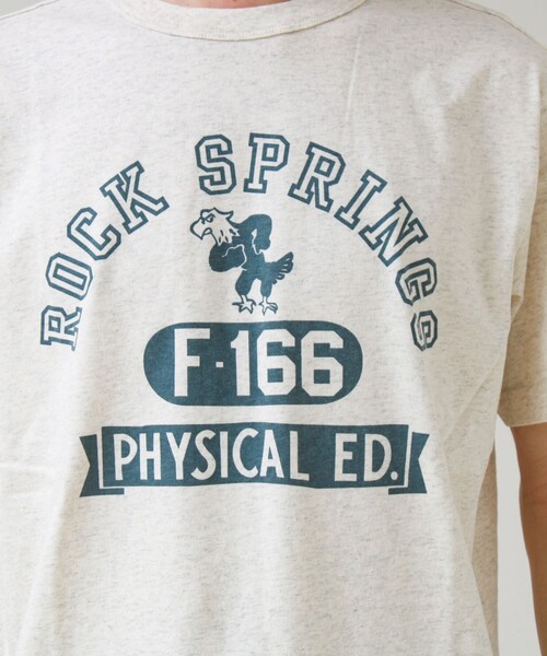 Champion(チャンピオン)の「【Champion/チャンピオン】ROCKSPRINGS PRINT S/S(Tシャツ/カットソー・メンズ・ホワイト/チャコールグレー/アイボリー・M/L)」の9枚目の写真