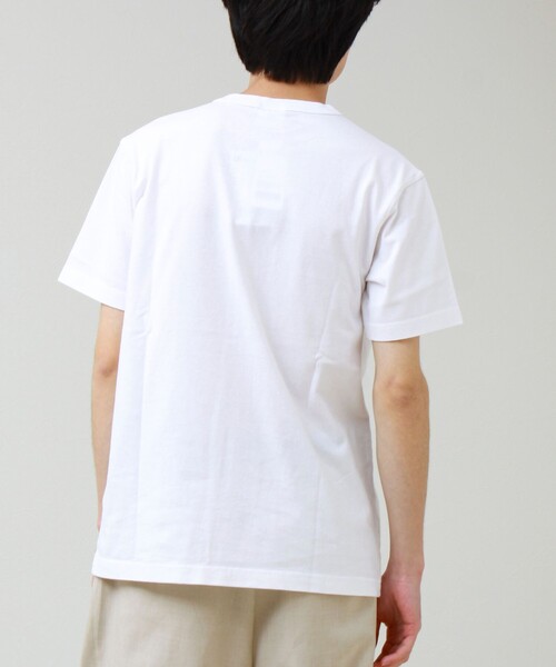 Champion(チャンピオン)の「【Champion/チャンピオン】ROCKSPRINGS PRINT S/S(Tシャツ/カットソー・メンズ・ホワイト/チャコールグレー/アイボリー・M/L)」の16枚目の写真