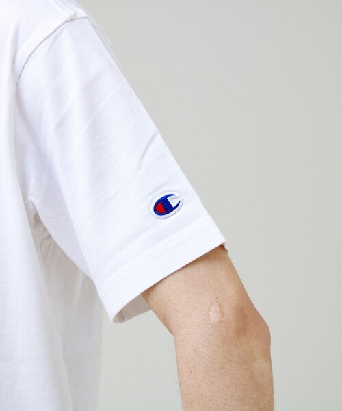 Champion(チャンピオン)の「【Champion/チャンピオン】ROCKSPRINGS PRINT S/S(Tシャツ/カットソー・メンズ・ホワイト/チャコールグレー/アイボリー・M/L)」の18枚目の写真