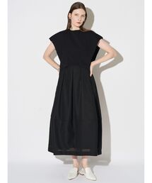 ELENDEEK | ニットレイヤードワンピース(ワンピース)