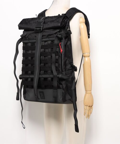 CHROME(クローム)の「CHROME/クローム バックパック BARRAGE 34L TPU 防水 BG368BXRF(バックパック/リュック・メンズ・ブラック・FREE)」の5枚目の写真