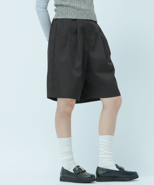 GLOBAL WORK（グローバルワーク）の「ハーフチノパンツ/WEB限定/661493（チノパンツ・レディース・ブラック/ライトベージュ・LARGE/MEDIUM）」の19枚目の写真