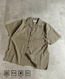ATELANE / DRY FLOW/オープンカラーシャツ