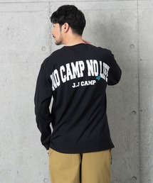  J.J camp（ジェイジェイキャンプ）の「兄弟・姉妹・親子で着られるロンT 長袖Tシャツ Long Tshirt（Tシャツ/カットソー）」