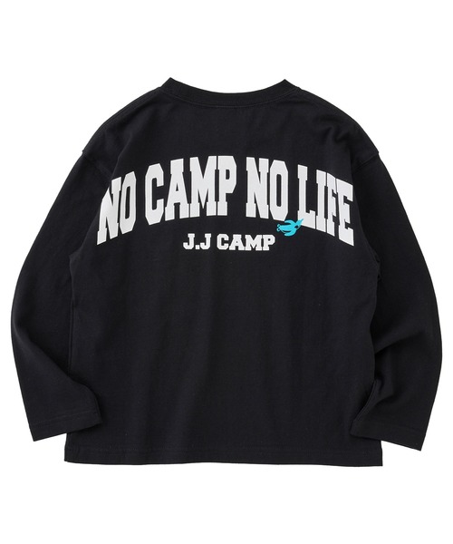 J.J camp(ジェイジェイキャンプ)の「兄弟・姉妹・親子で着られるロンT 長袖Tシャツ Long Tshirt(Tシャツ/カットソー・メンズ・ホワイト/ベージュ/イエロー/ブラック/ブルー・L/XS/S/M/XL)」の20枚目の写真