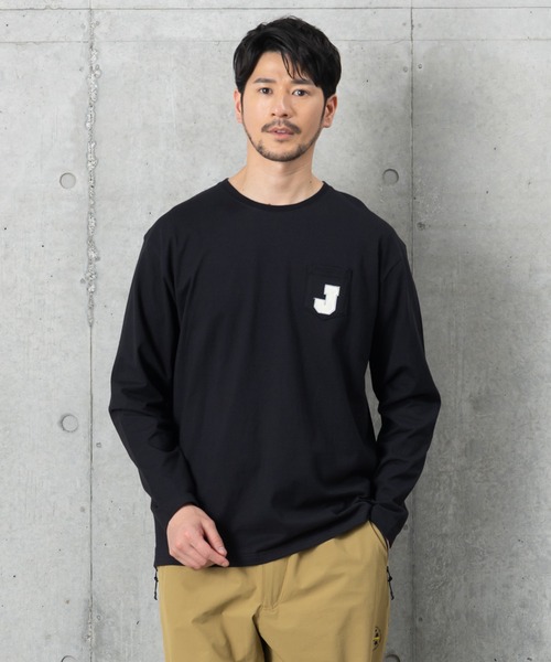 J.J camp(ジェイジェイキャンプ)の「兄弟・姉妹・親子で着られるロンT 長袖Tシャツ Long Tshirt(Tシャツ/カットソー・メンズ・ホワイト/ベージュ/イエロー/ブラック/ブルー・L/XS/S/M/XL)」の15枚目の写真