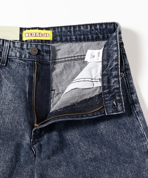NEO BLUE(ネオブルー)の「NEO BLUE / Super Baggy Jeans(デニムパンツ・メンズ・ブラック/インディゴブルー・32inch/30inch)」の5枚目の写真