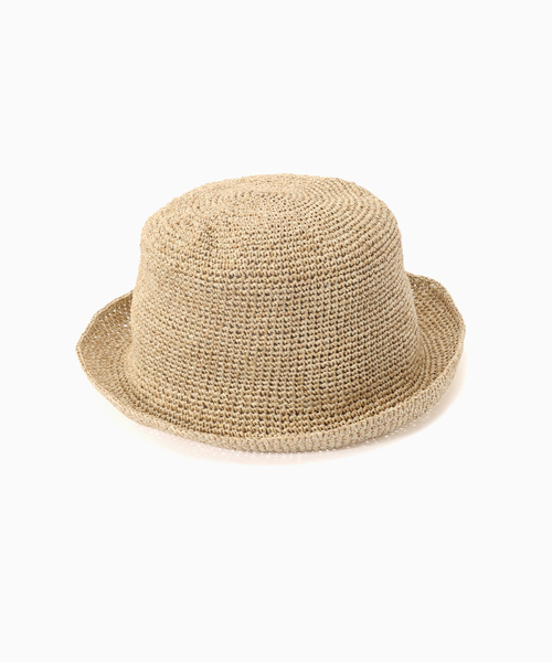 B.C STOCK(ベーセーストック)の「sublimeroe / サブライムロー PAPER CROCHE BUCKET HAT(ハット・メンズ・ベージュ/ブラウン/グレー・FREE)」の1枚目の写真