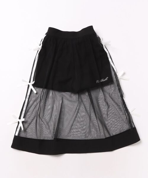PINKHUNT(ピンクハント)の「PINKHUNT チュールスカート付きショートパンツ 1674K(その他パンツ・キッズ・スカイブルー系1/ブラック・160cm/150cm/130cm/140cm/120cm)」の12枚目の写真