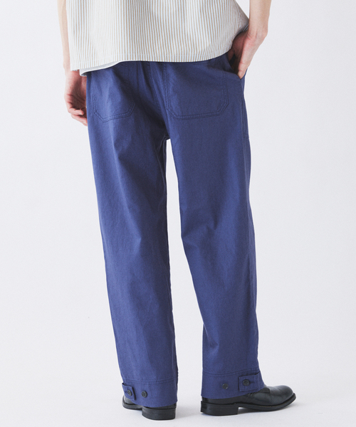 JOURNAL STANDARD relume（ジャーナルスタンダード　レリューム）の「”Relume” コットン / リネン イージー ベイカーパンツ（カーゴパンツ・メンズ・アイボリー/カーキ/ブラックミックス/コバルトブルー・SMALL/MEDIUM/LARGE）」の13枚目の写真