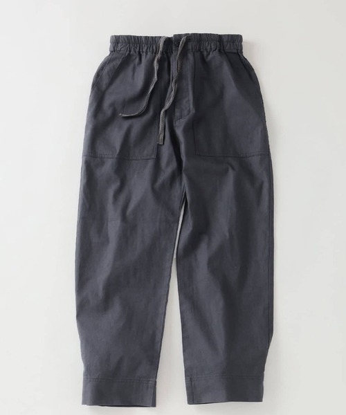 JOURNAL STANDARD relume（ジャーナルスタンダード　レリューム）の「”Relume” コットン / リネン イージー ベイカーパンツ（カーゴパンツ・メンズ・アイボリー/カーキ/ブラックミックス/コバルトブルー・SMALL/MEDIUM/LARGE）」の2枚目の写真