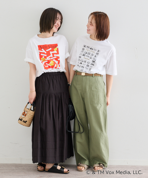 U by SPICK&SPAN(ユーバイスピックアンドスパン)の「New York Magazine フォトTEE(Tシャツ/カットソー・レディース・ホワイト・FREE)」の2枚目の写真