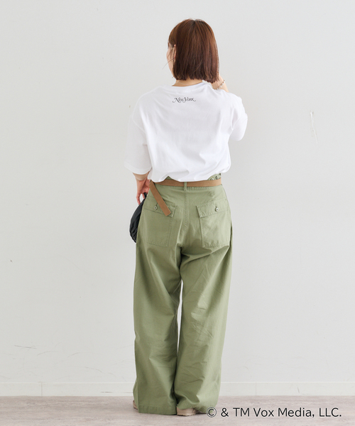 U by SPICK&SPAN(ユーバイスピックアンドスパン)の「New York Magazine フォトTEE(Tシャツ/カットソー・レディース・ホワイト・FREE)」の5枚目の写真