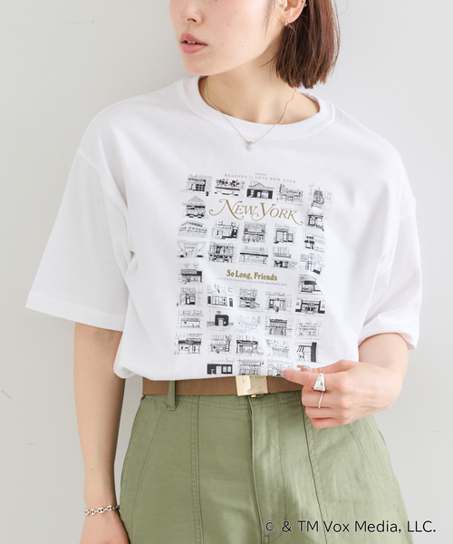 U by SPICK&SPAN(ユーバイスピックアンドスパン)の「New York Magazine フォトTEE(Tシャツ/カットソー・レディース・ホワイト・FREE)」の7枚目の写真