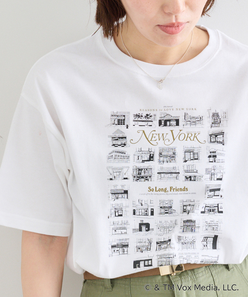 U by SPICK&SPAN(ユーバイスピックアンドスパン)の「New York Magazine フォトTEE(Tシャツ/カットソー・レディース・ホワイト・FREE)」の8枚目の写真