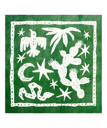 SSERPE（セルぺ）の「セレーペリゾートスカーフグリーン（バンダナ/スカーフ）」