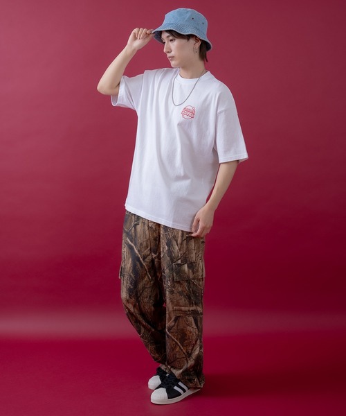 SIDEWAY STANCE(サイドウェイスタンス)の「【SIDEWAY STANCE】ゴートゥゲームエリア 半袖Tシャツ(Tシャツ/カットソー・メンズ・ホワイト/ダークブルー/ブラック・MEDIUM/X-LARGE/SMALL/LARGE)」の7枚目の写真
