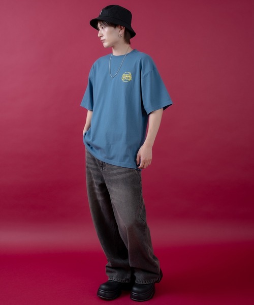 SIDEWAY STANCE(サイドウェイスタンス)の「【SIDEWAY STANCE】ゴートゥゲームエリア 半袖Tシャツ(Tシャツ/カットソー・メンズ・ホワイト/ダークブルー/ブラック・MEDIUM/X-LARGE/SMALL/LARGE)」の17枚目の写真