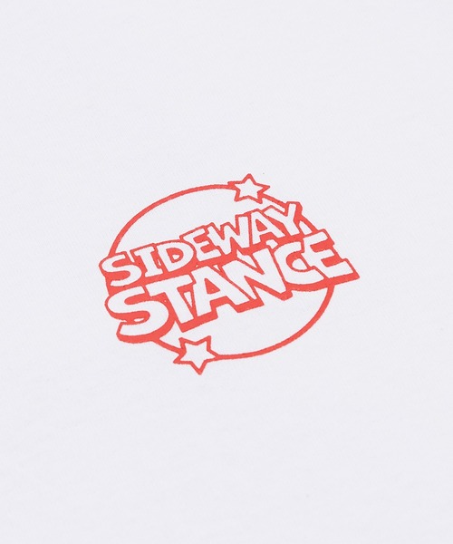 SIDEWAY STANCE(サイドウェイスタンス)の「【SIDEWAY STANCE】ゴートゥゲームエリア 半袖Tシャツ(Tシャツ/カットソー・メンズ・ホワイト/ダークブルー/ブラック・MEDIUM/X-LARGE/SMALL/LARGE)」の19枚目の写真