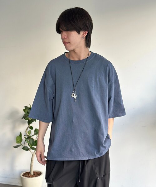 SCREEN STARS(スクリーンスターズ)の「ベーシックカラーピグメントT(Tシャツ/カットソー・メンズ・ブラック/レッド/ブラウン/ホワイト/イエロー/ネイビー・LARGE/X-LARGE/SMALL/MEDIUM)」の5枚目の写真