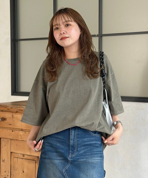 SCREEN STARS(スクリーンスターズ)の「ベーシックカラーピグメントT(Tシャツ/カットソー・メンズ・ブラック/レッド/ブラウン/ホワイト/イエロー/ネイビー・LARGE/X-LARGE/SMALL/MEDIUM)」の4枚目の写真