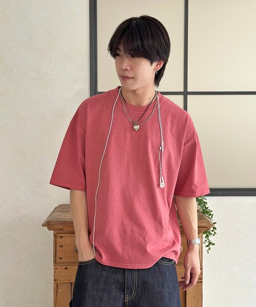 SCREEN STARS(スクリーンスターズ)の「ベーシックカラーピグメントT(Tシャツ/カットソー・メンズ・ブラック/レッド/ブラウン/ホワイト/イエロー/ネイビー・LARGE/X-LARGE/SMALL/MEDIUM)」の1枚目の写真