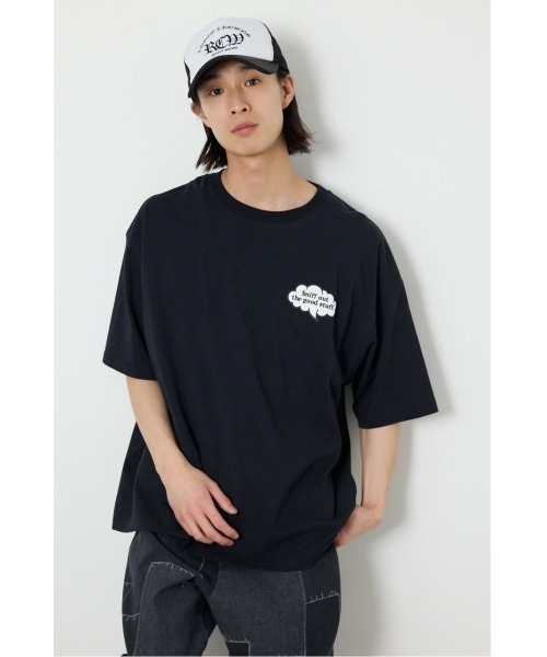 RODEO CROWNS WIDE BOWL（ロデオクラウンズワイドボウル）の「DOGGIE ロゴTシャツ（Tシャツ/カットソー・メンズ・ホワイト/オレンジ/ブラック・MEDIUM/LARGE）」の13枚目の写真