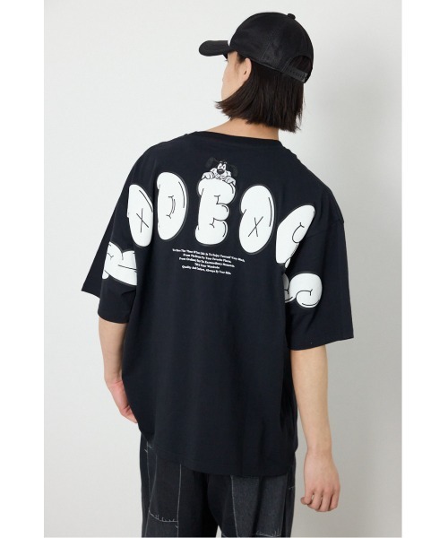 RODEO CROWNS WIDE BOWL（ロデオクラウンズワイドボウル）の「DOGGIE ロゴTシャツ（Tシャツ/カットソー・メンズ・ホワイト/オレンジ/ブラック・MEDIUM/LARGE）」の15枚目の写真