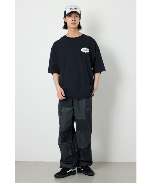 RODEO CROWNS WIDE BOWL（ロデオクラウンズワイドボウル）の「DOGGIE ロゴTシャツ（Tシャツ/カットソー・メンズ・ホワイト/オレンジ/ブラック・MEDIUM/LARGE）」の16枚目の写真