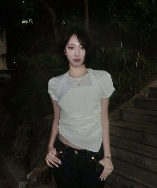 VOONT(ブント)の「Diagonal Panel Halter Sleeveless (IVORY)(Tシャツ/カットソー・レディース・アイボリー・SMALL/MEDIUM)」の14枚目の写真