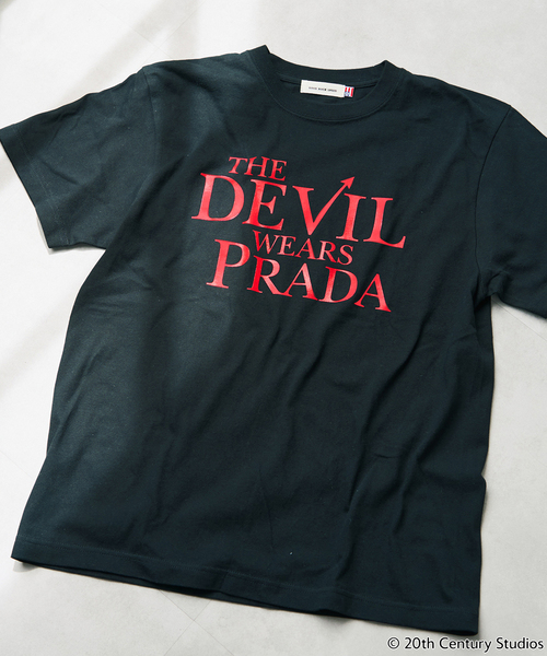 Spick & Span(スピックアンドスパン)の「GOOD ROCK SPEED / The DEVIL WEARS PRADA(Tシャツ/カットソー・レディース・ホワイト/ブラック・FREE)」の1枚目の写真
