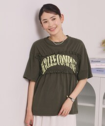 ＜Lee＞ SHIRRING TEE