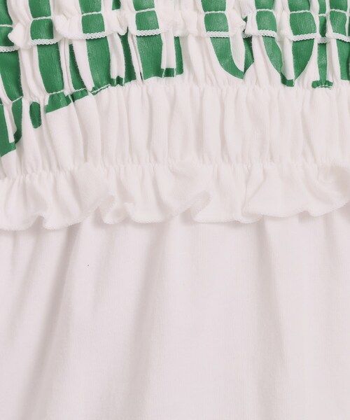ITS'DEMO(イッツデモ)の「<Lee> SHIRRING TEE(Tシャツ/カットソー・レディース・グレー/オフホワイト/チャコールグレー・00)」の7枚目の写真
