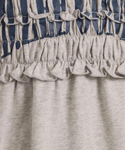 ITS'DEMO(イッツデモ)の「<Lee> SHIRRING TEE(Tシャツ/カットソー・レディース・グレー/オフホワイト/チャコールグレー・00)」の11枚目の写真