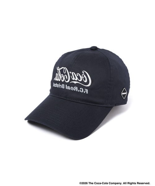 F.C.Real Bristol（エフシーレアルブリストル）の「Coca-Cola MIRROR LOGO CAP（キャップ・メンズ・オレンジ/ブラック/ネイビー/ホワイト・FREE）」の3枚目の写真