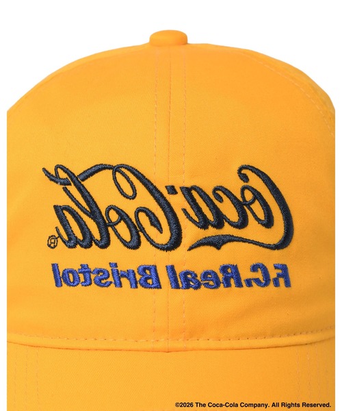 F.C.Real Bristol（エフシーレアルブリストル）の「Coca-Cola MIRROR LOGO CAP（キャップ・メンズ・オレンジ/ブラック/ネイビー/ホワイト・FREE）」の22枚目の写真