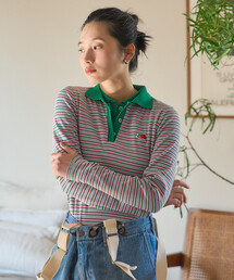 FRUIT OF THE LOOM（フルーツオブザルーム）の「長袖ポロシャツ（ポロシャツ）」