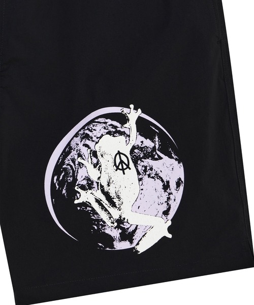 DEUS EX MACHINA(デウスエクスマキナ)の「FILMGRAB SWIM SHORT(水着・メンズ・ブラック・M/L/S)」の7枚目の写真