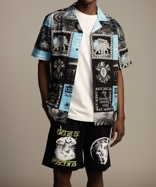 DEUS EX MACHINA(デウスエクスマキナ)の「FILMGRAB SWIM SHORT(水着・メンズ・ブラック・M/L/S)」の11枚目の写真