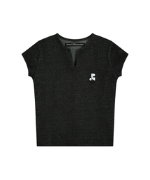 Tシャツ(半袖+袖なし) Rest &amp;Recreation レストアンドレクリエーション Rest&Recreation Tシャツ RR LOGO CROP