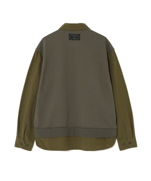 UNDERCOVER(アンダーカバー)の「UP2F4406(シャツ/ブラウス・メンズ・グリーン系その他/ブラック・2/4/3)」の3枚目の写真