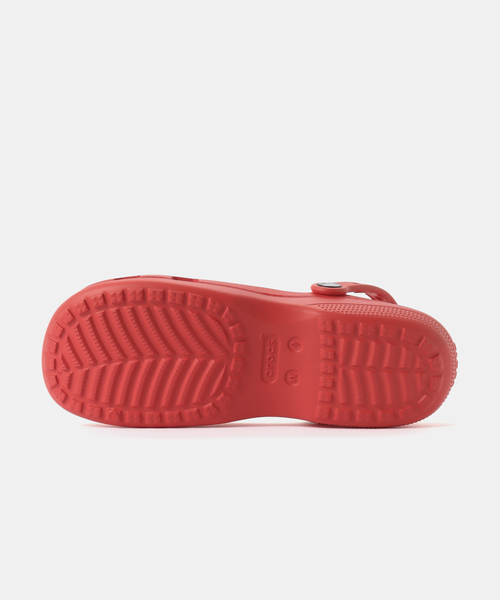 crocs（クロックス）の「Crocs CLASSIC BALLET 211944-8C1（サンダル・レディース・レッド・24cm/22cm/23cm/25cm）」の4枚目の写真