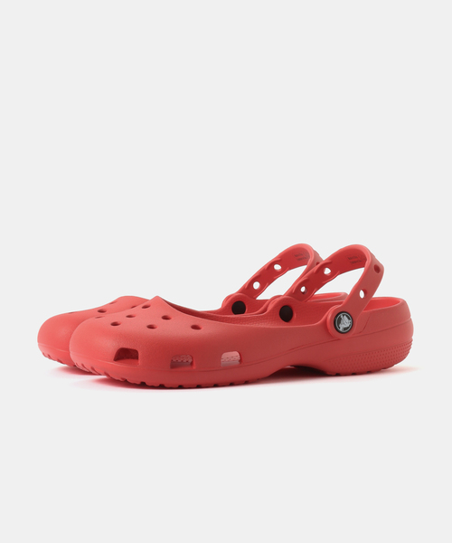 crocs（クロックス）の「Crocs CLASSIC BALLET 211944-8C1（サンダル・レディース・レッド・24cm/22cm/23cm/25cm）」の7枚目の写真