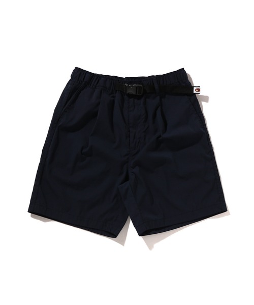 BELT 1 PLEAT ELASTICATED RELAXED FIT SHORTS（その他パンツ）｜A