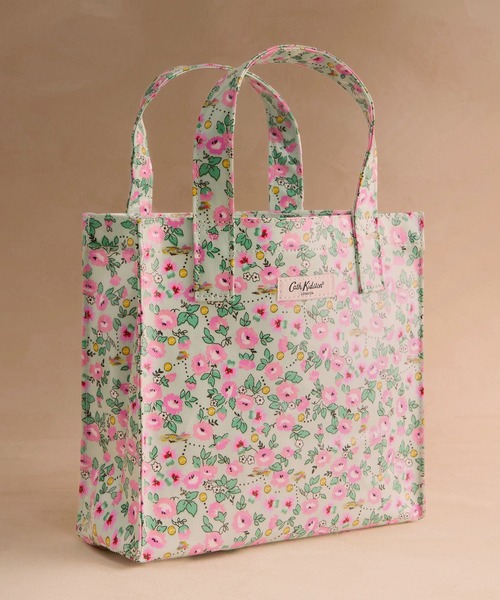 Cath Kidston(キャスキッドソン)の「スモール ブックバッグ Tennis Ditsy(ハンドバッグ・レディース・グリーン・FREE)」の1枚目の写真