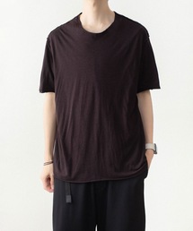 ATTACHMENT | CO/CU ジャージー スリムフィット レイヤード S/S TEE / CO/CU JERSEY SLIM FIT LAYERED S/S TEE(Tシャツ/カットソー)